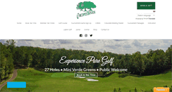 Desktop Screenshot of chicopeewoodsgolfcourse.com