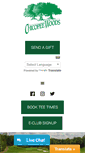Mobile Screenshot of chicopeewoodsgolfcourse.com